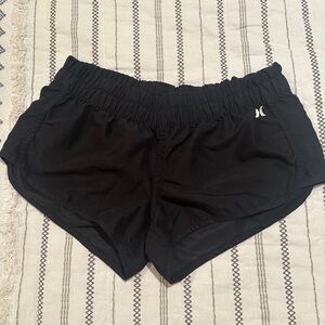 Hurley Women's Athletic Black Shorts